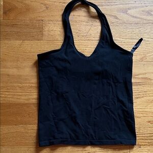 Banana Republic Black V-Neck Tank Top